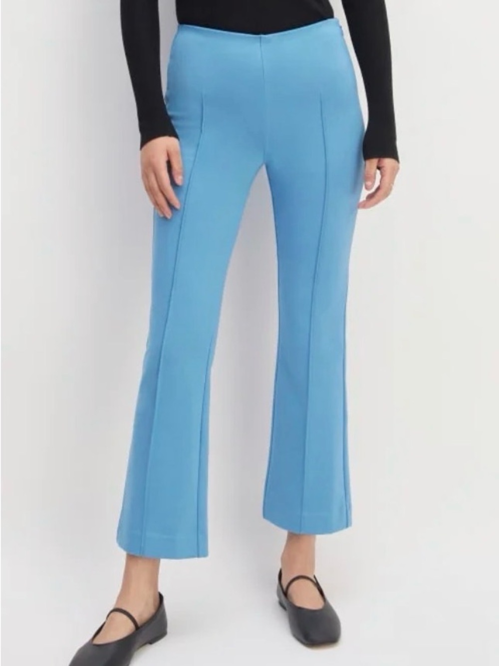 Everlane The Dream Kick Flare Pant in Heritage Blue Small